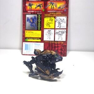 Hasbro Transformers 1997 Beast Wars Fuzors Noctorro Complete w/ Card Back